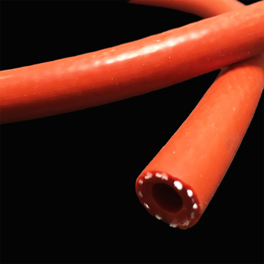 Red/Blue Silicone Braided Hose Tube Reinforced for Water Oil Fuel High Temp 300℃