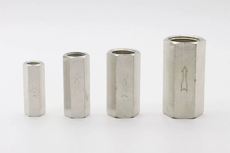 Pneumatic Female Thread Check Valve One Way Non-Return Valv 1/8″1/4″3/8″1/2″ BSP