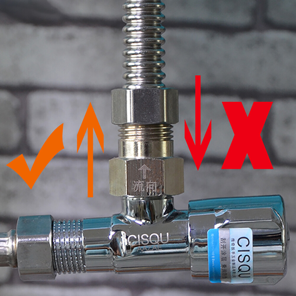 1/2″ 3/4″ 1″ BSP Male – Female Thread Check Valve One Way Non-return Valve Water