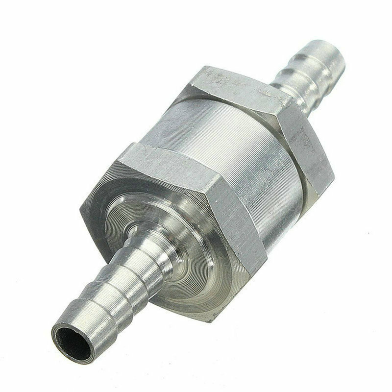 Non Return Valve One Way Inline 6mm 8mm 10mm Fuel Air Water Pipe Tube Hose New
