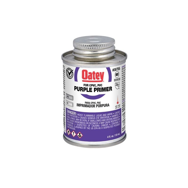 NEW OATEY 30850 FRESH CAN 4OZ HEAVY DUTY CLEAR PVC PIPE GLUE CEMENT