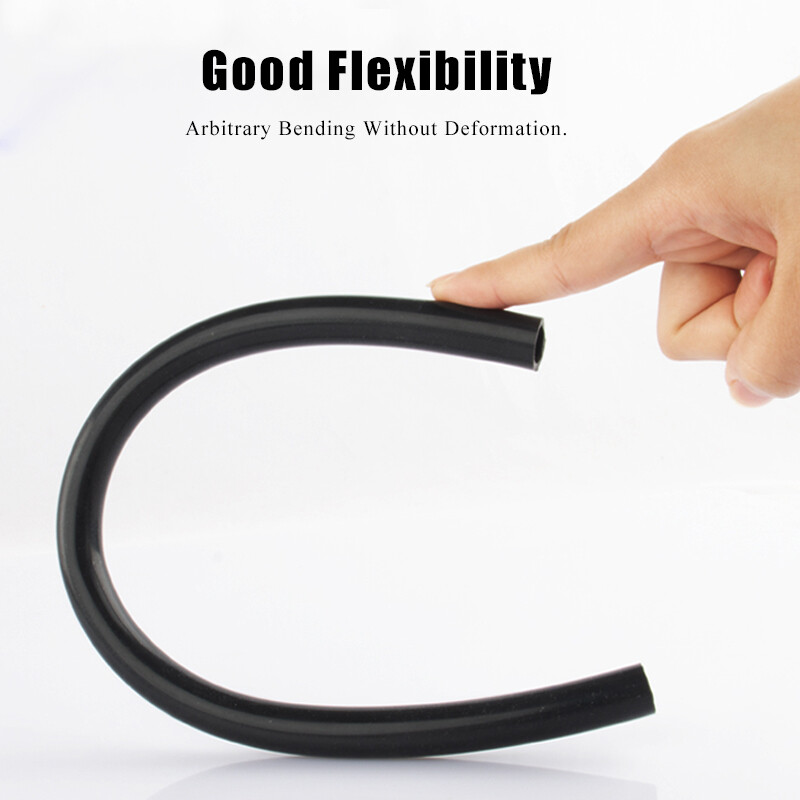 Black Silicone Tube Food Grade Beer Milk Flexible Hose Pipe Soft Rubber 0.5-25mm