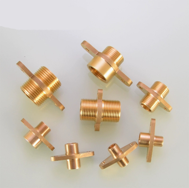 BSP Female/Male Thread Flange Fixed Type Brass Pipe Fittings Connector Adapter