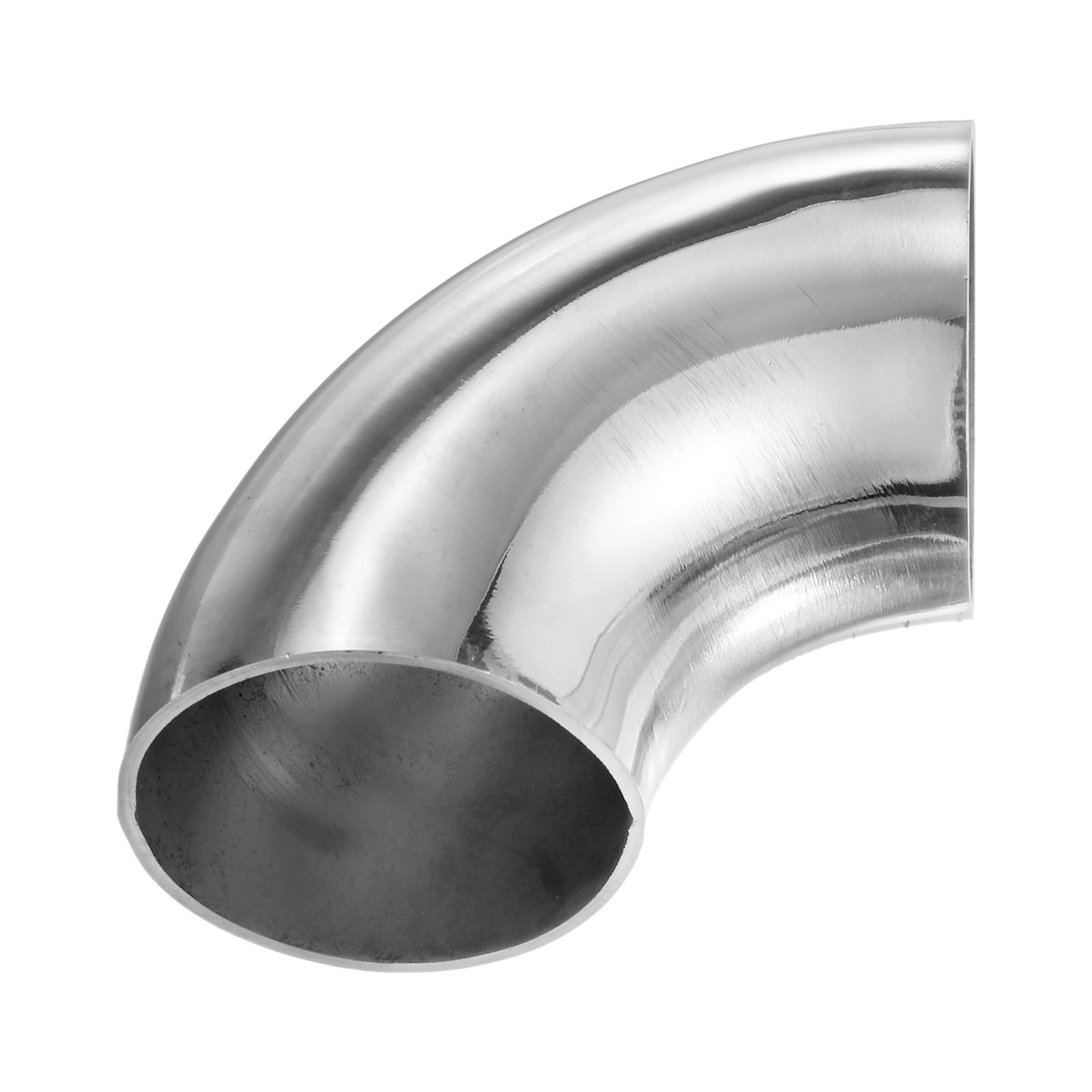 2-Pack OD 1.7 Inch 90 Degree Mandrel Bend Elbow, Thicken 1.5 mm Height 69 mm