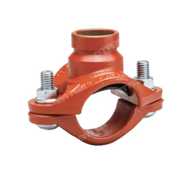 Various Size & Connection of Victaulic 920N Mechanical T-Branch Outlet Painted