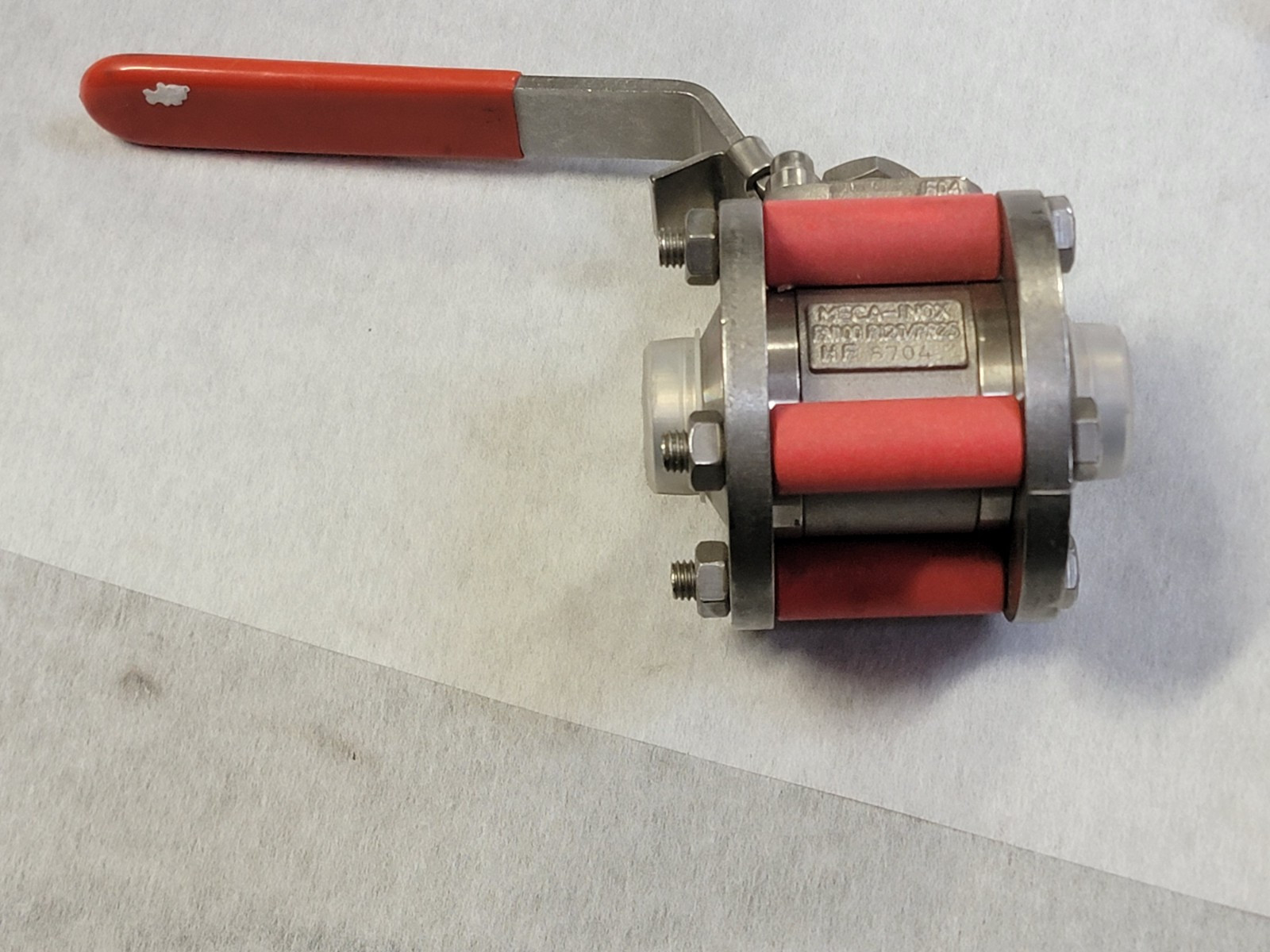 MECA-INOX – PN100 PI20/PR25 HF 8704 SANITARY SS BALL VALVE FREE SHIP LOC VVV1