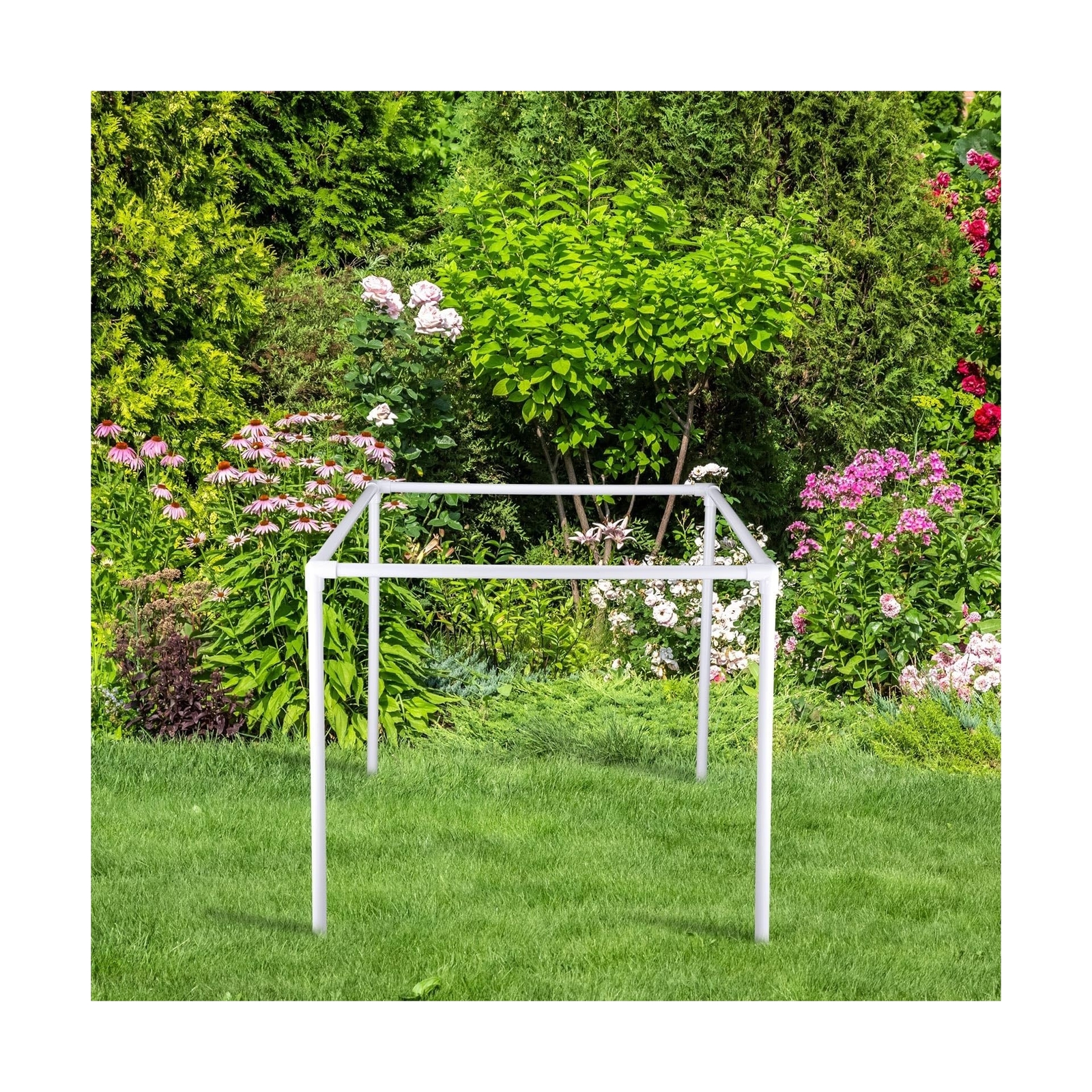 Sasylvia 20 Pcs Length PVC Pipe White DIY PVC Projects Sch40 Furniture Grade …