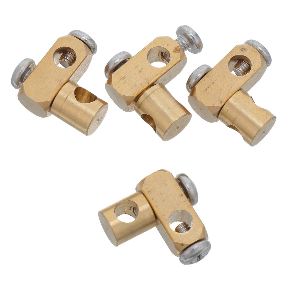 4pcs Brass Sink Drain Joint Universal Joint Rod for Kitchen Hand Basin