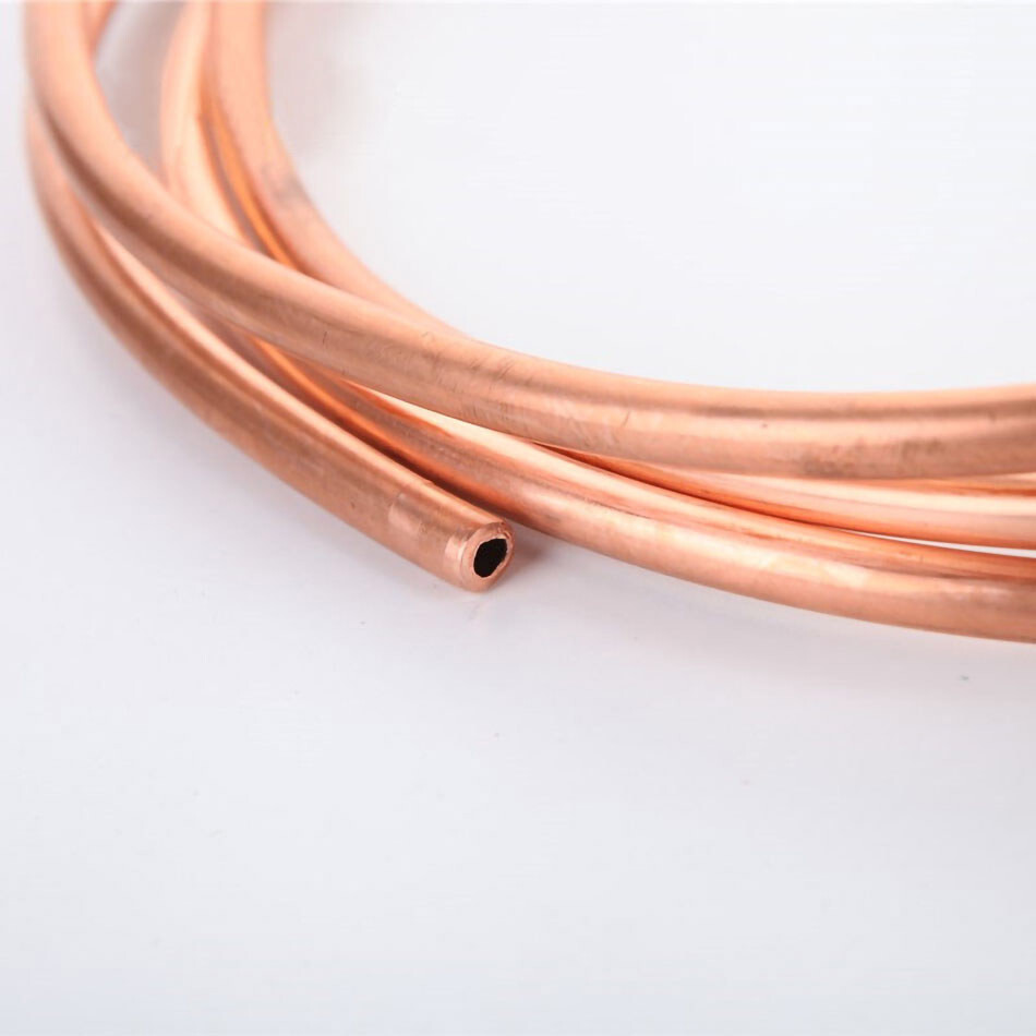Copper Pipe Ø 2/2.5/3/4/5/6/6.35/8/9.52-12.7mm Soft Copper Pipe Copper Pipe Ring