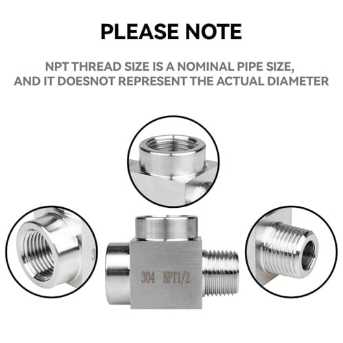 1 piece 3/8 npt tee, npt 3/8 tee Female to NPT3/8
