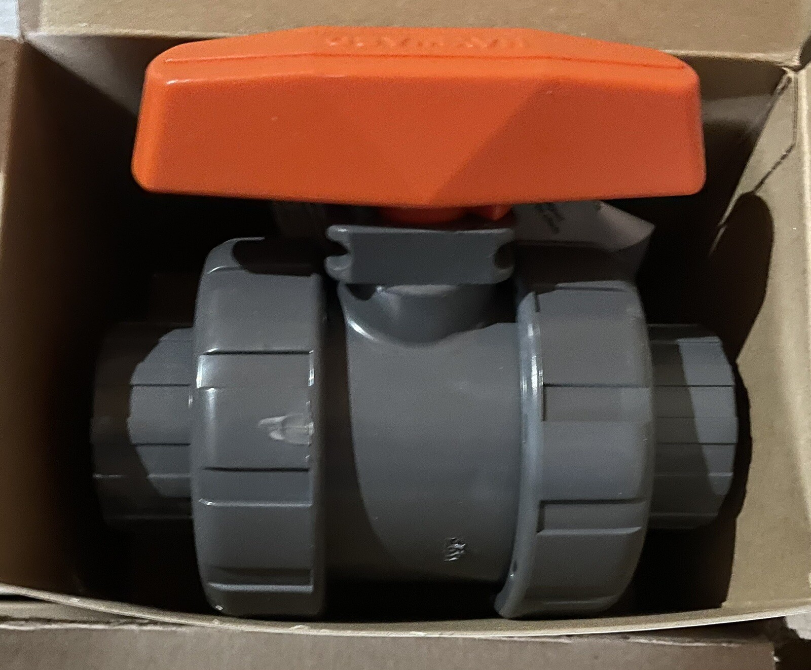 Lot of 5 1-1/4″ HAYWARD TB1125STE PVC TRUE UNION BALL VALVE SOC/THD EPDM SEATS