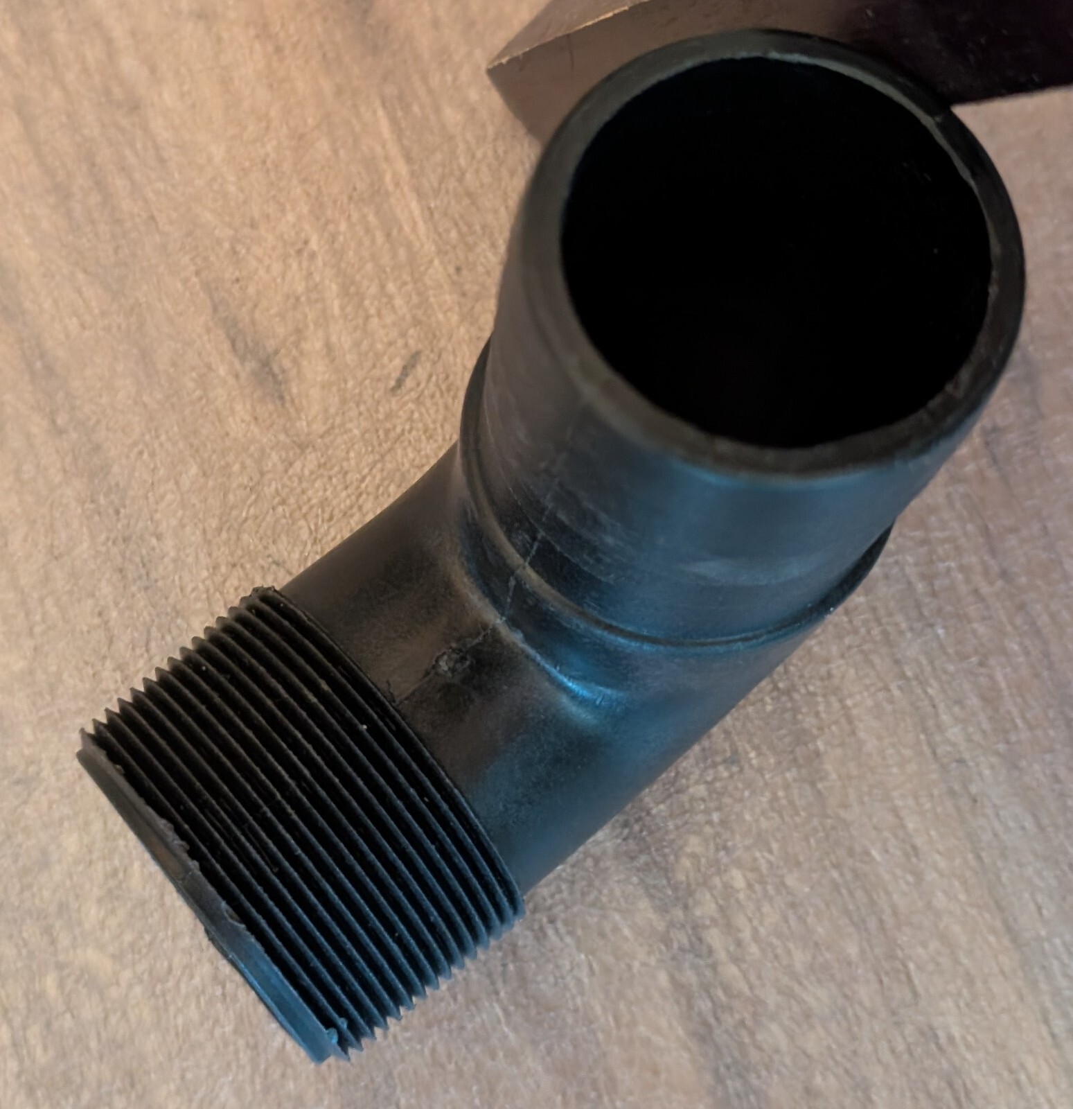 Plastic Barbed Hose Fitting for water elbow 2″ hose ID, 2 NPT Male, 100 PSI pipe