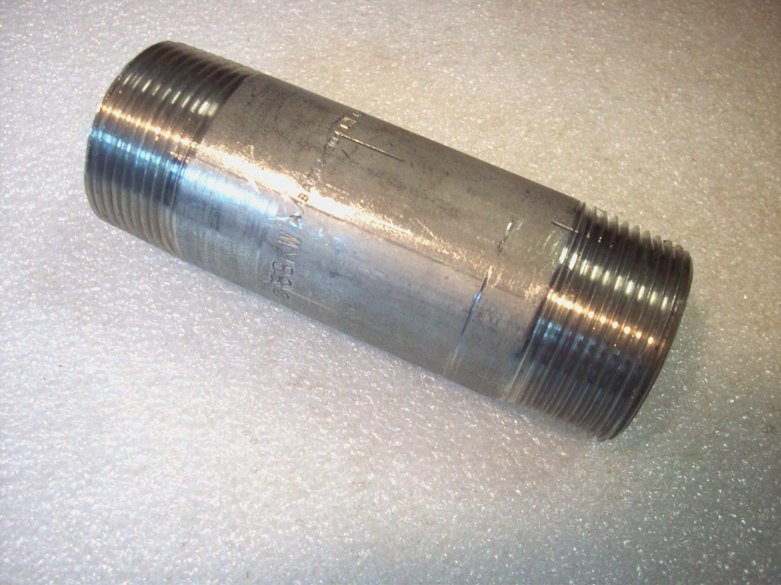 1-1/4″ Mnpt X 4-1/2″ Stainless Steel Pipe Nipple Sch 40