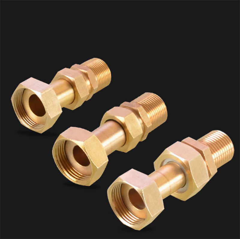 1/2″ 3/4″ 1″ BSP Brass Male/Female Thread Water Meter Union Connector Expandable