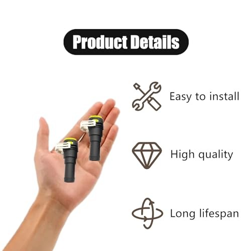 2 Pack Water Heater Hose Connector Professional Cooling Heater Water Hose