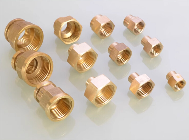 Brass BSP 1/8″ 1/4″ -1″ Female Thread Pipe Fittings Reducing Connector Adapter