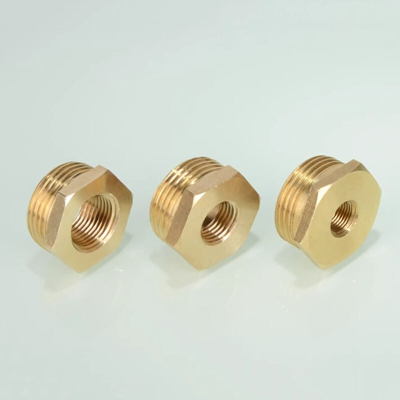 BSP 1/8″ – 2″ Male to Female Brass Reducer Pipe Fitting Water Adapter Connector