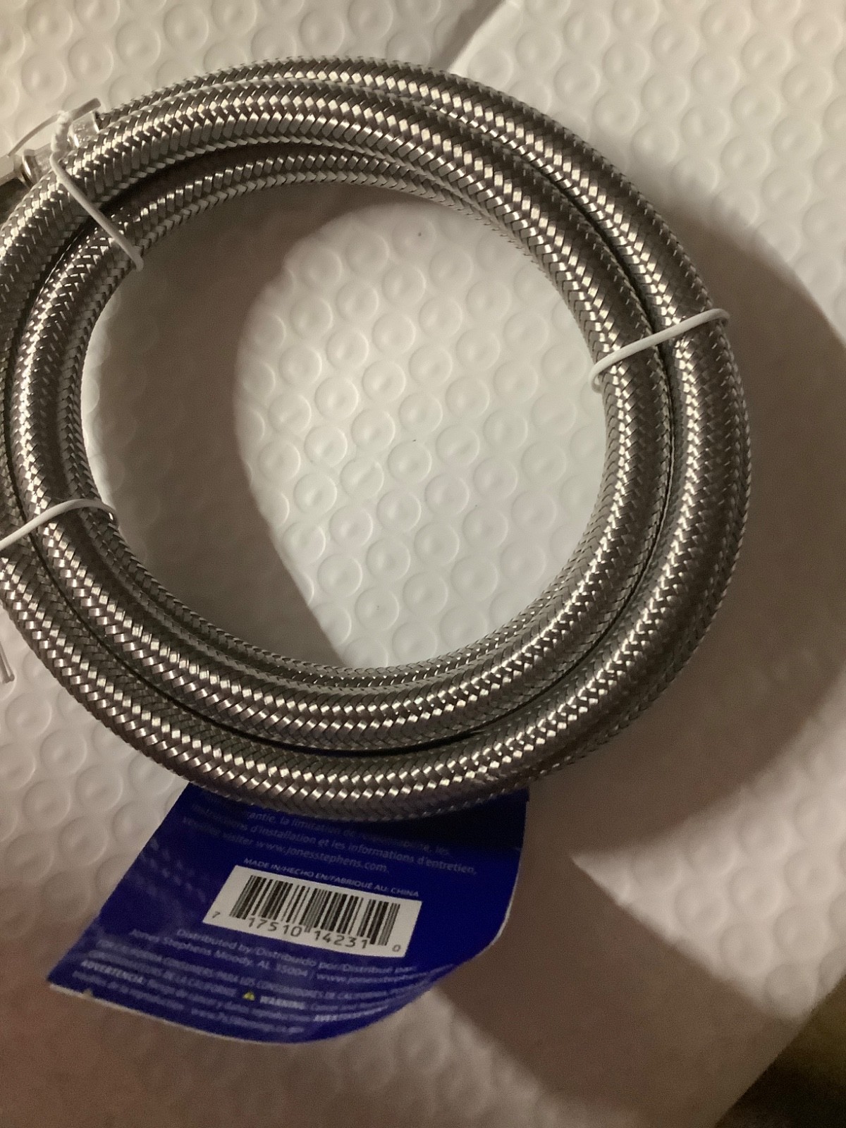 (1) 1/4″ Comp x 60 Long Refrigerator Icemaker Water Supply Line Connector