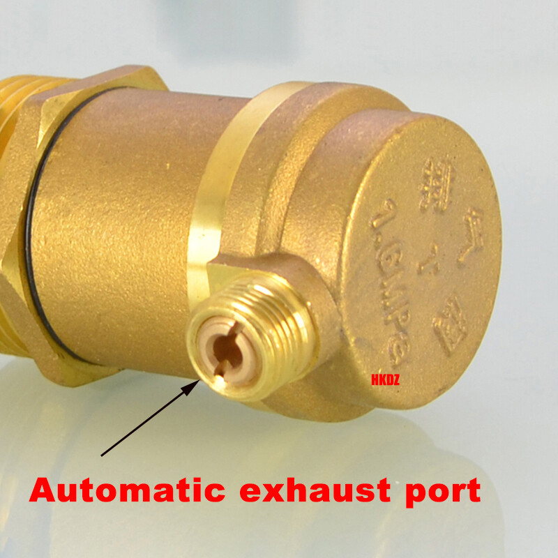 1/2″ 3/4″ 1″ BSP Male Threaded Brass Auto Exhaust Valves Air Vent Valve Plumbing