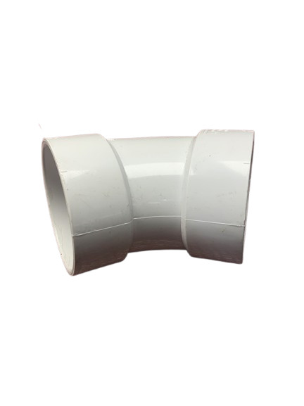 Nibco 4806 PVC Elbow 45° – 4 Inch Schedule 40 Pipe Fitting