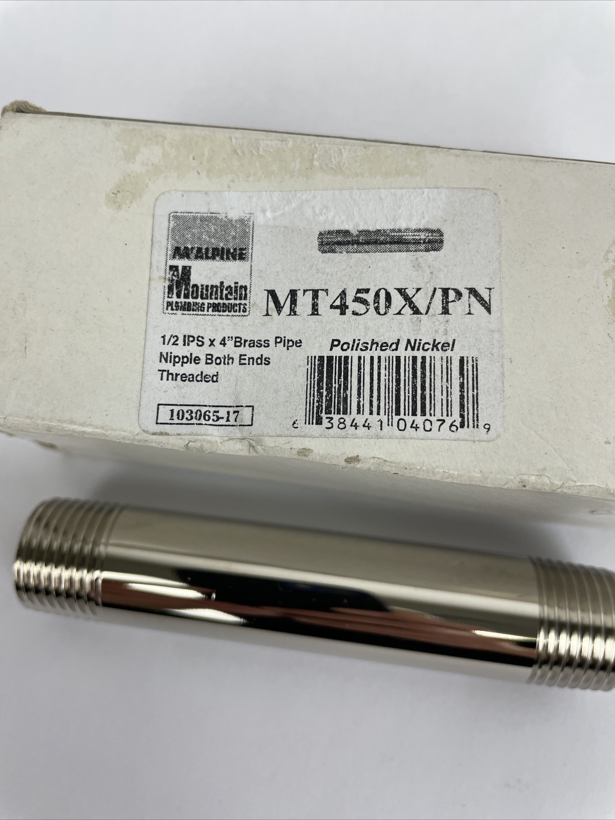 Mountain Plumbing MT450X-NL/PN Mountain plumbing – BRASS 4″ NO LEAD POLIShed