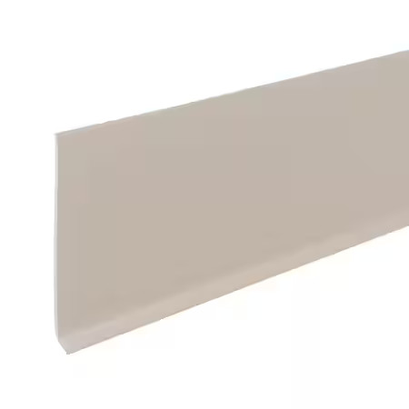 Zoro Select 820Na3 Wall Base Molding, 120 Ft L, Beige, 820Na3