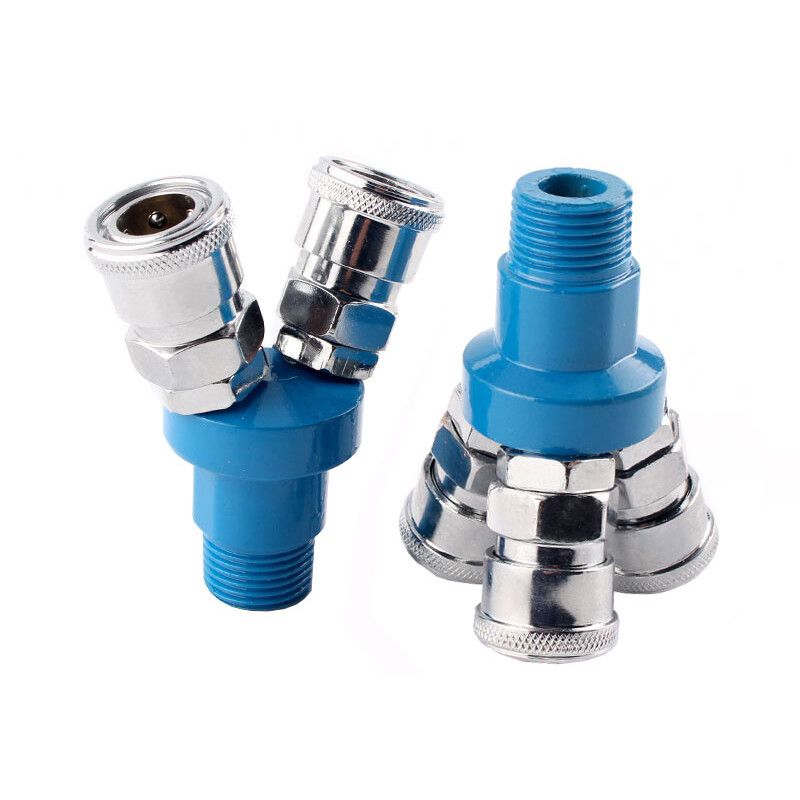 2/3 Way Pneumatic Fitting Male/Female Thread Air Hose Tube Manifold Connector