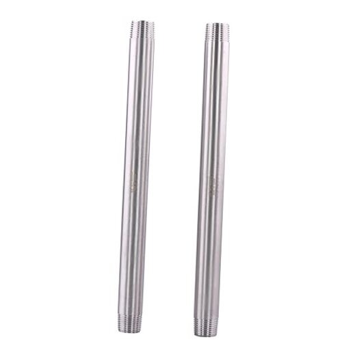 3/8″ X 3/8″ NPT Male Nipple Stainless Steel 3/8″ Male NPT 8″ Length (pack of 2)