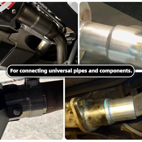 Universal 3.5″ ID to 4.0″ OD Exhaust Adapter Reducer, 304 Stainless Steel