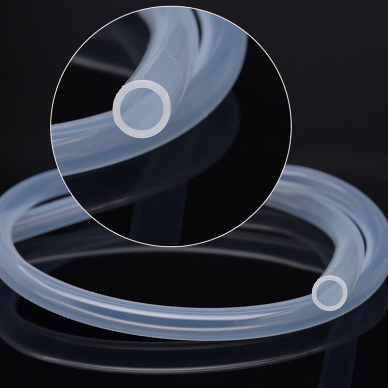 5m 6-25mm Clear Silicone Tubing Tube Hose Pipe FDA High Temperature Resistance