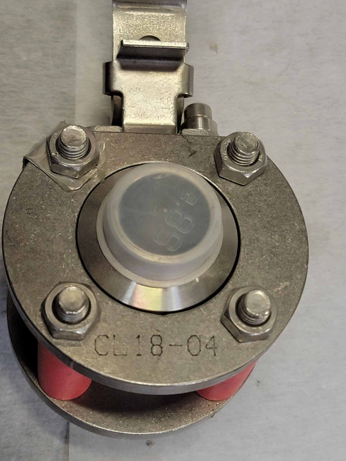 MECA-INOX – PN100 PI20/PR25 HF 8704 SANITARY SS BALL VALVE FREE SHIP LOC VVV1