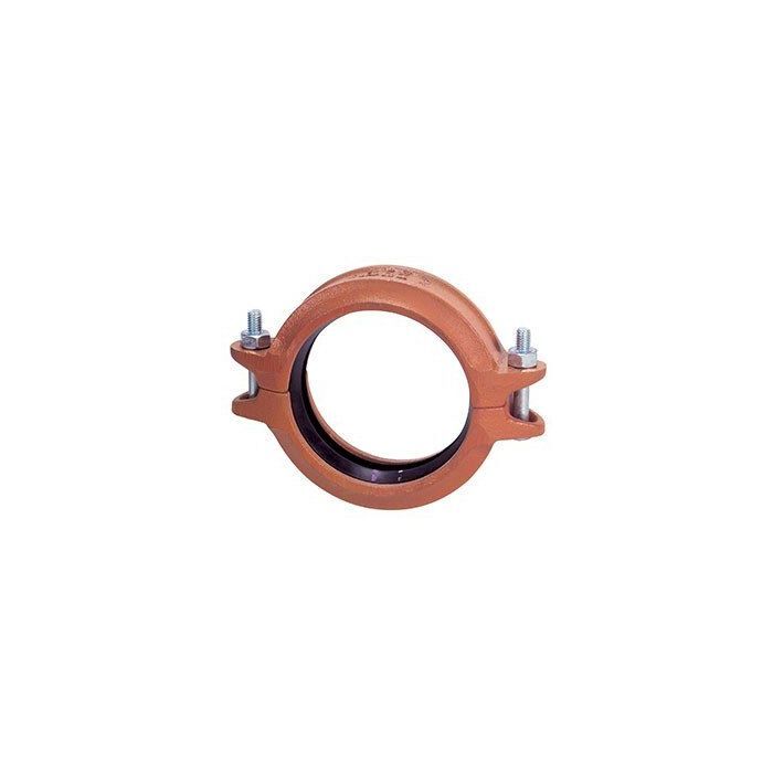 Various Sizes of SPF C4 Grooved Rigid Coupling Orange Painted D.I. Violet Gasket