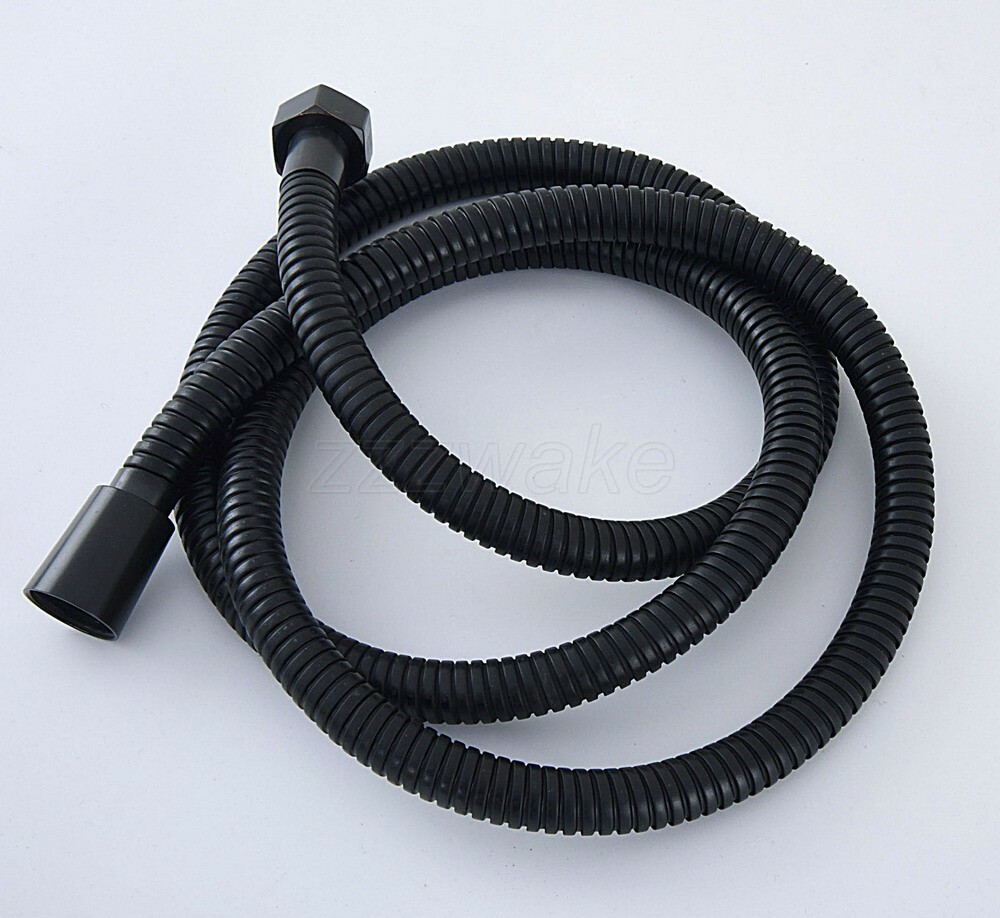 1/2″ Connection Oil Rubbed Bronze Standard Shower Head Bathroom Hose Pipe Zhh076