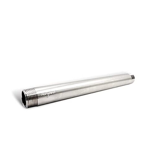 stainless steel 304 pipe nipple npt 1” male threaded NPT 1″ – 12 inch length