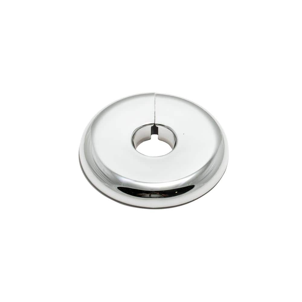 1/2 in. x 2.5 in. Copper Tube Chrome-Plated Floor and Ceiling Plate (20-Pack) NE