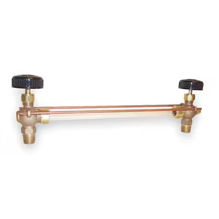 Apollo Valves 2020500 Water Gauge, Pipe Size 1/2 In, Mnpt