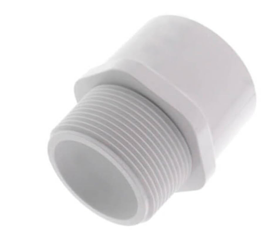 PVC Pipe Reducer Fitting – 3/4 Inch MNPT Male x 1/2 3/4″MNPT x 1/2″ Slip Socket