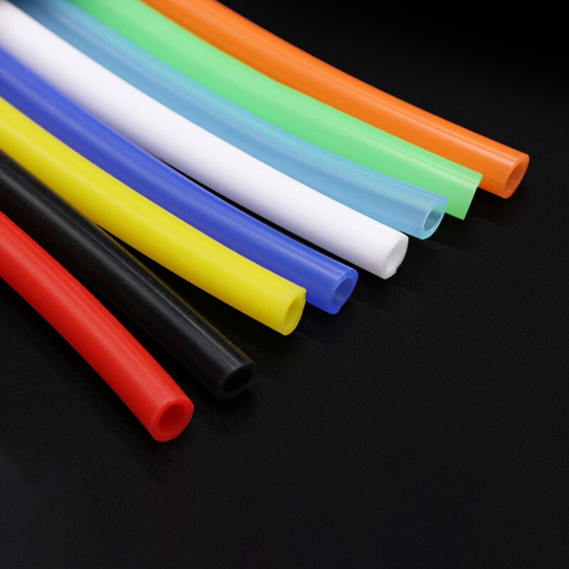 ID 5mm-10mm Colourful Silicone Tube Food Grade Soft Hose Pipe Flexible Tubing