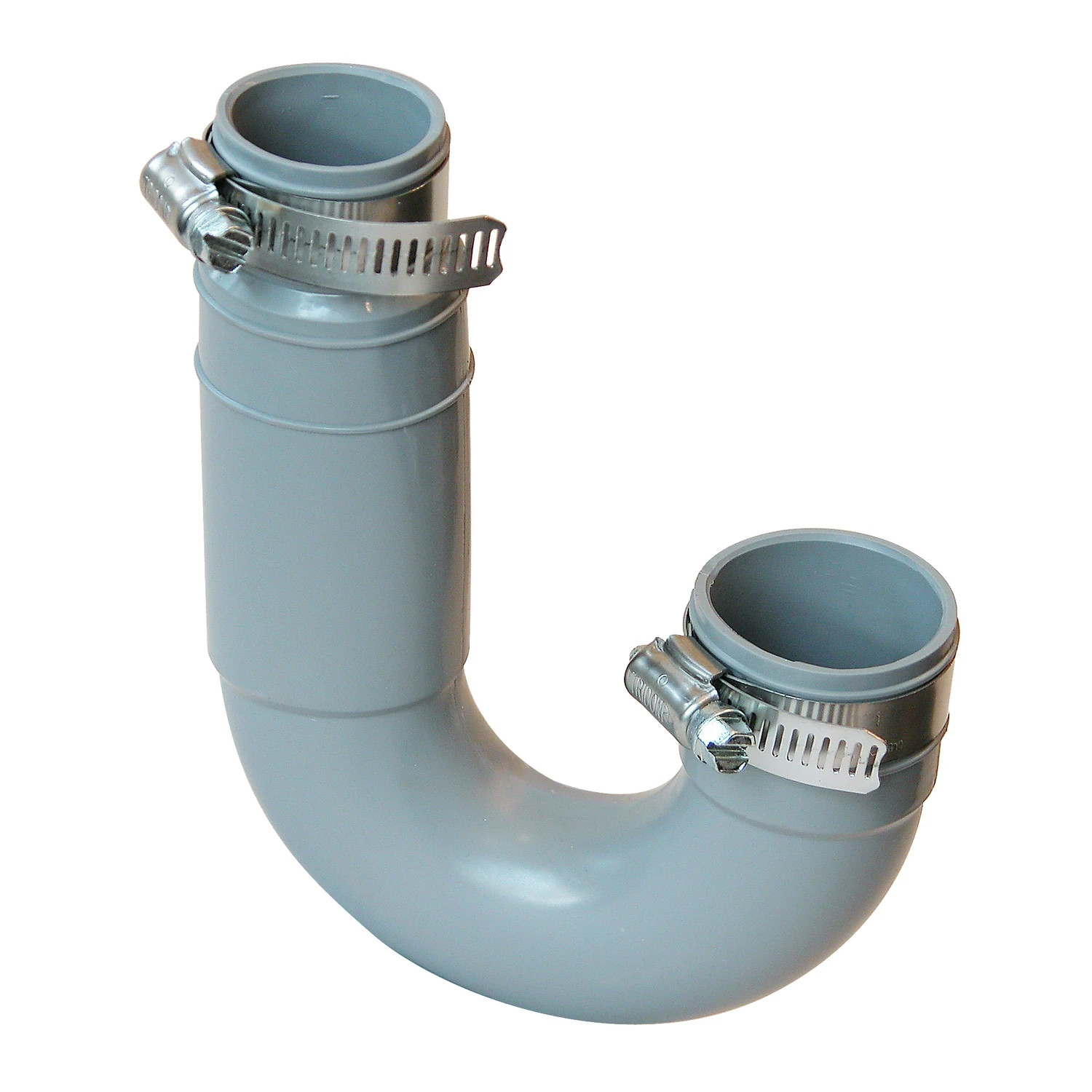 Fernco PFT-150 Flexible J-Bend PVC Quik-Trap 1-1/4″ x 1-1/2″ Gray Plumbing Pipe