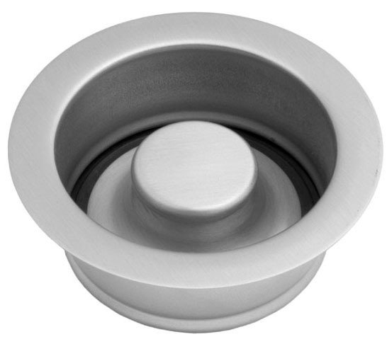 JACLO 2815-MBK Disposal Flange 4.5″ Brass Matte Black Continuous Feed