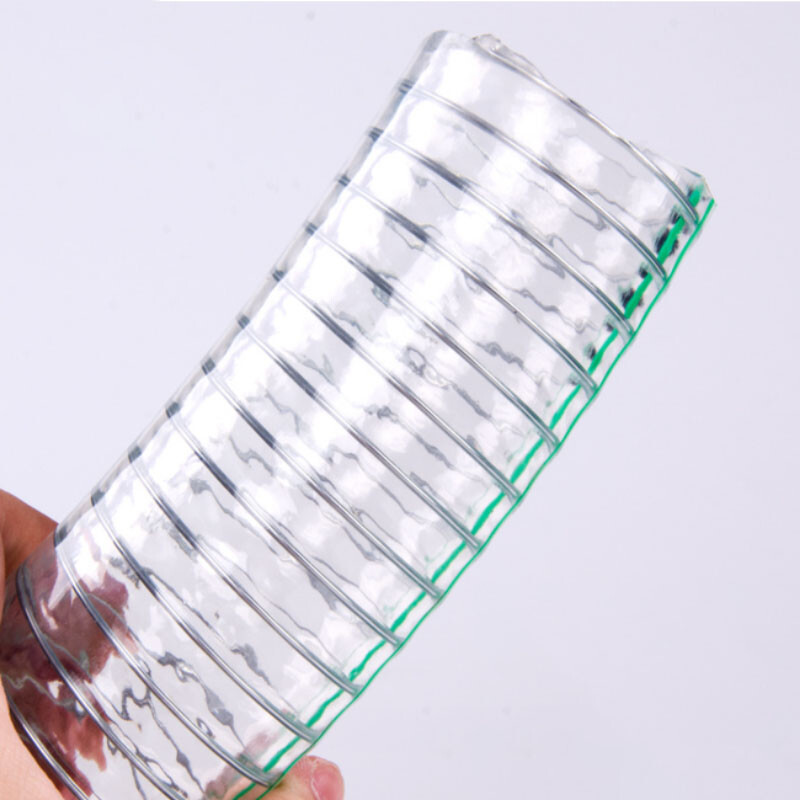 Heavy Duty Braided Wire Reinforced Clear Flexible PVC Hose Pipe – Water Air Fuel