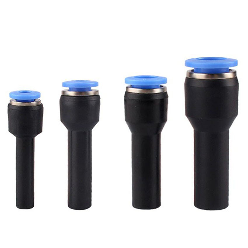 4mm-12mm Pneumatic Tube Hose Reducer Adapter Push-In Fittings Straight Connector
