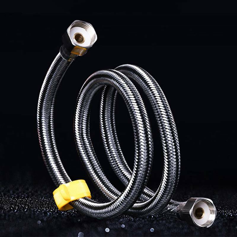 1/2 DN15 Stainless Steel Woven Plumbing Hose Water Pipe For Faucet Bathroom