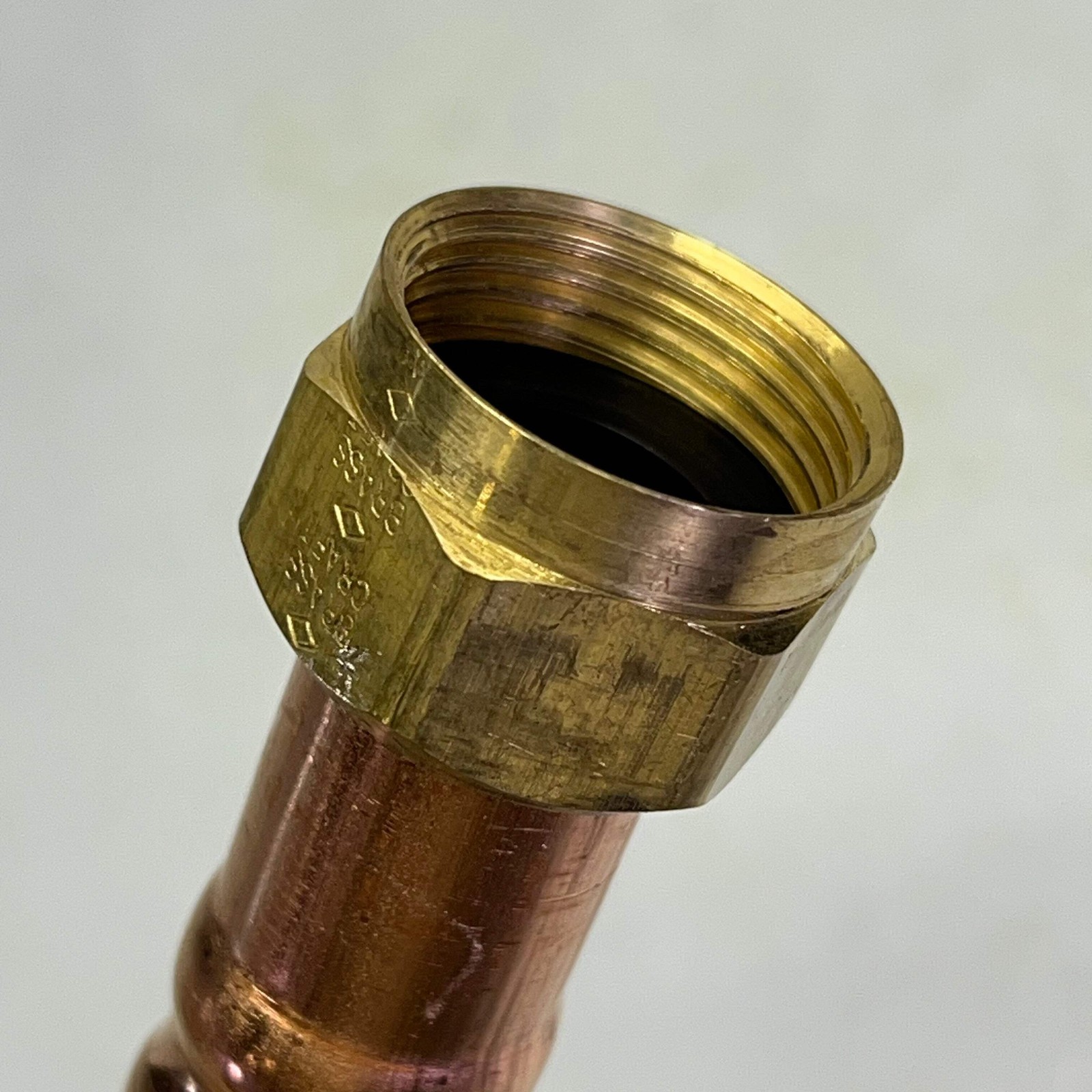 BRASS CRAFT (2 PACK) Copper Corrugated Hose 7/8″ OD 3/4″ FIPX3/4″ Nom 18″ L