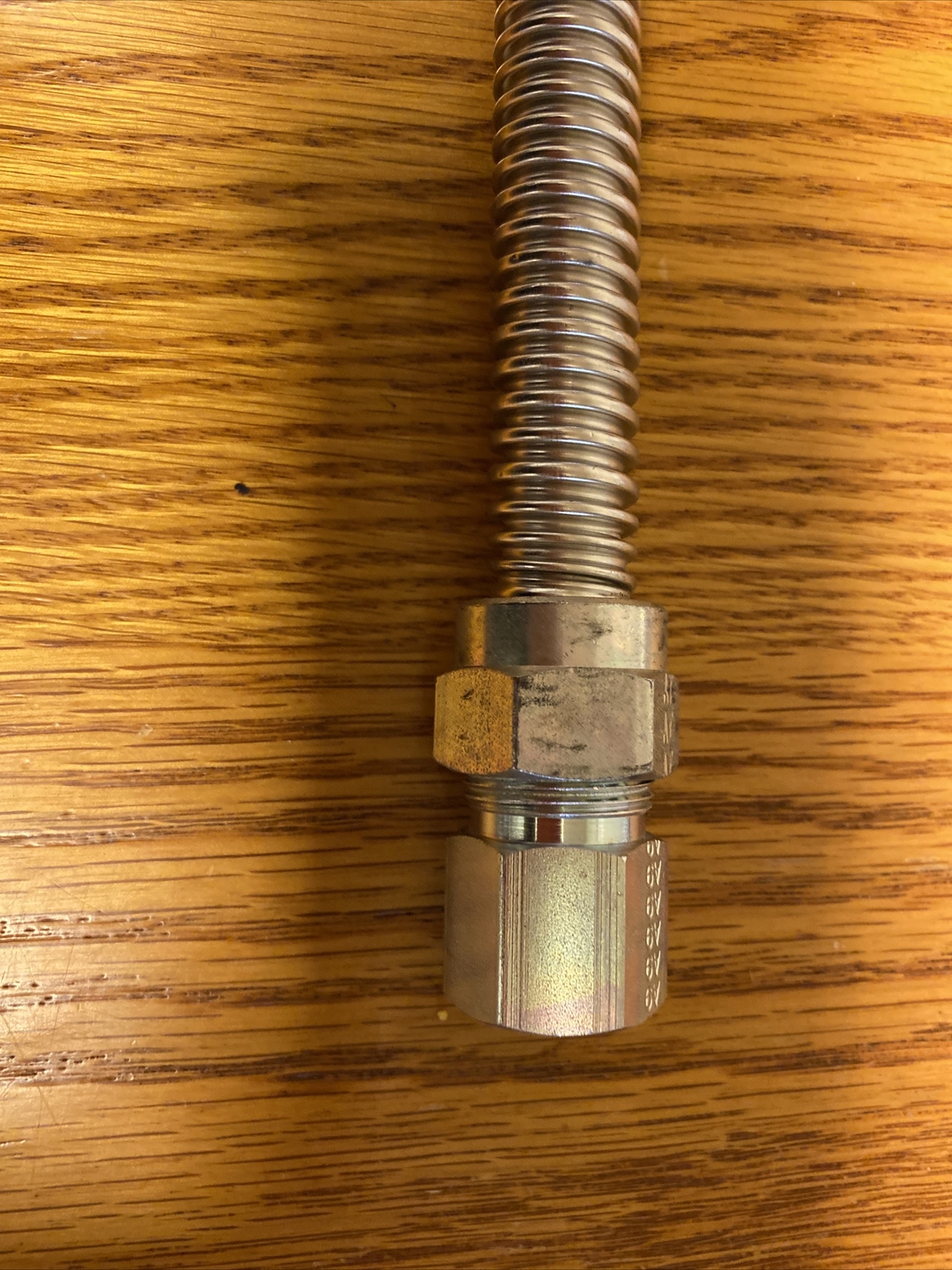 Dormont 30-3132-24 SS Brand new -Flex. 5/8 OD X 24” LGTH; 1/2 MIP X 1/2 FIP