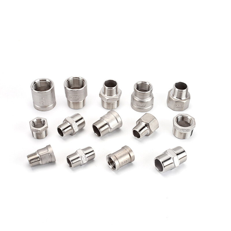 BSP Female/Male Thread 304 Stainless Steel Fitting Water Pipe Adapter Connector