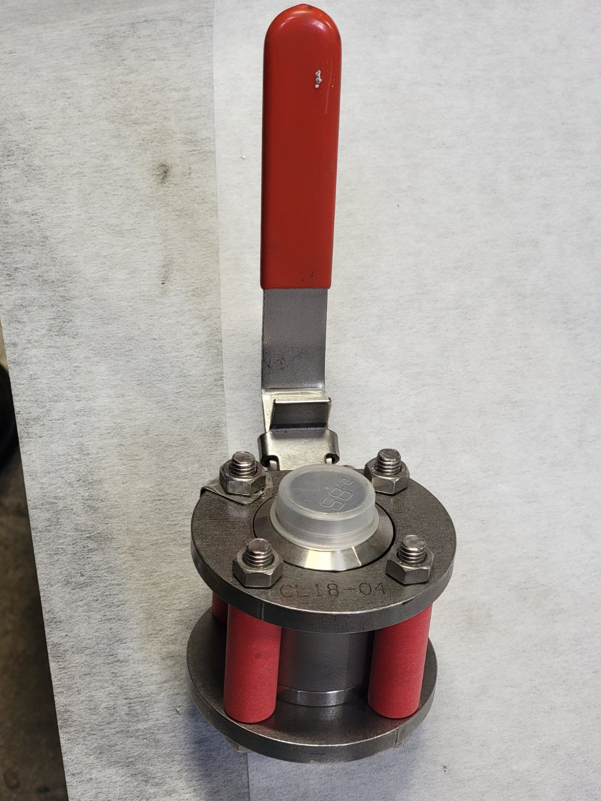MECA-INOX – PN100 PI20/PR25 HF 8704 SANITARY SS BALL VALVE FREE SHIP LOC VVV1