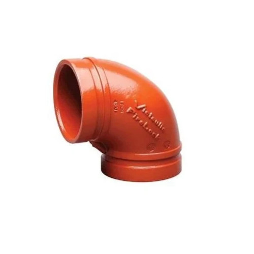 Various Size and Finish of Victaulic Style 001 Grooved Sprinkler Elbow Full Flow