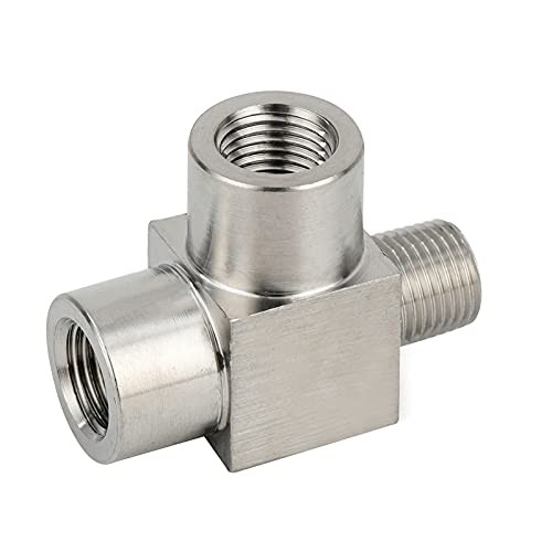 Metalwork 304 Stainless 1/8″ NPT Male x 1/8″ NPT Female x 1/8″ NPT Female 1 Pc