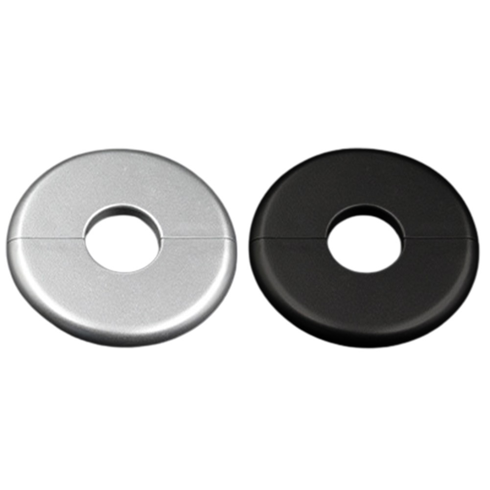 2Pcs Radiator Pipe Cover Collar 2.7 Dia 15mm Hole Slide Over Existing Pipe New